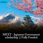 MEXT- Japanese Governement Scholarship